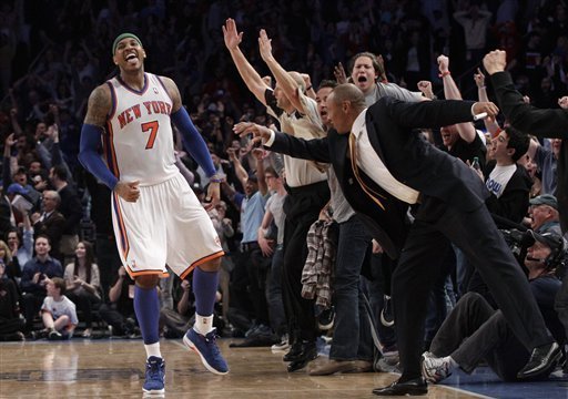Carmelo Anthony could retire as a Knicks legend.