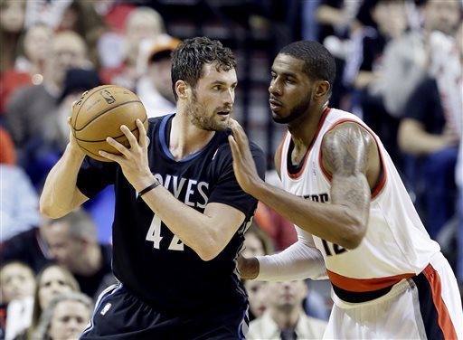 Kevin Love and LaMarcus Aldridge may both be free agents in 2015.