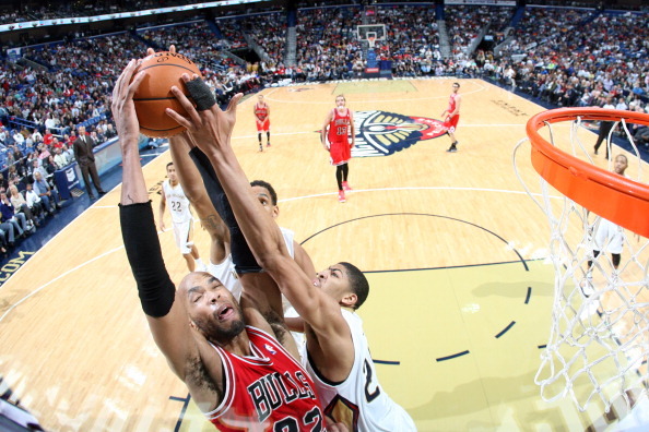 Anthony Davis is a master at rejection; he is averaging 3.3 blocks per game this season.