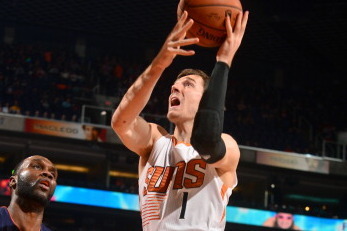 Goran Dragic is the leading scorer for the Suns, averaging 20 points per game.