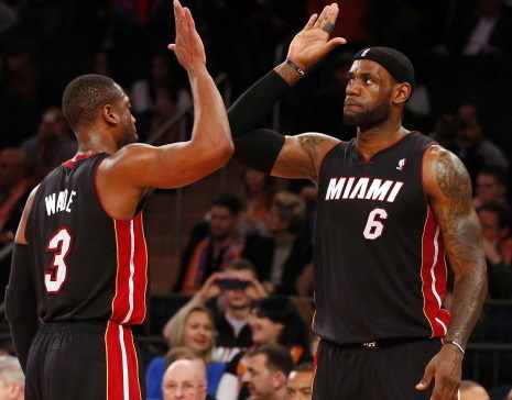 Getting a healthy Dwyane Wade on the court will be a big factor for Miami moving forward.