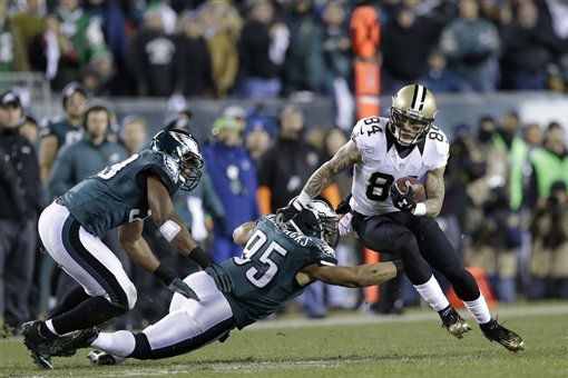 2013 fifth-round selection Kenny Stills enjoyed a productive rookie season in New Orleans.
