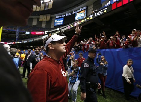 Oklahoma coach Bob Stoops