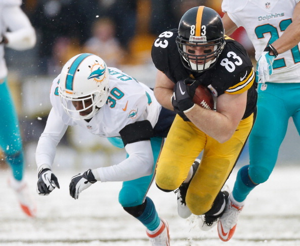 Heath Miller had a strong season coming off of an ACL injury.