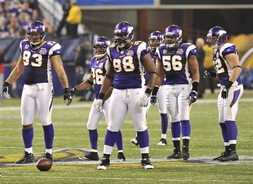 Letroy Guion (No. 98) and Chad Greenway (No. 52) both have savings potential under the salary cap.