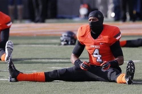 Which writer says Justin Gilbert is the best CB prospect since Patrick Peterson?