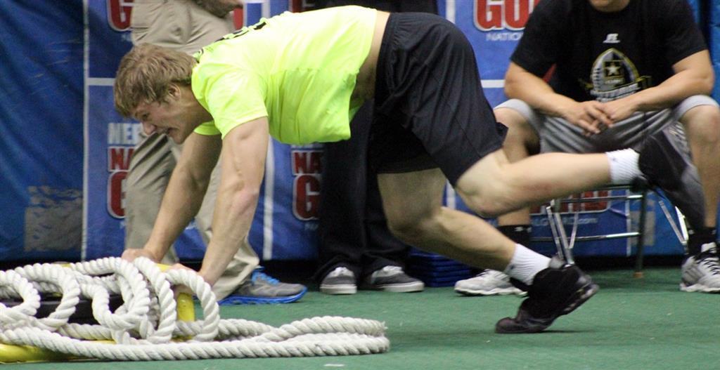 Mick Stoltenberg in action