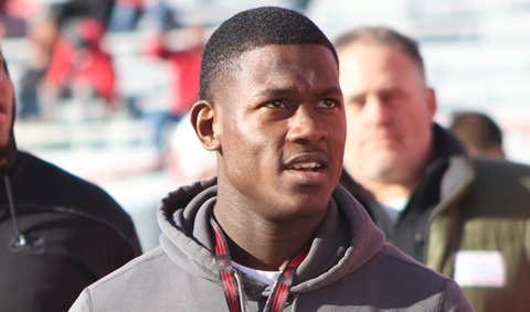 Byerson Cockrell at this official visit to Nebraska