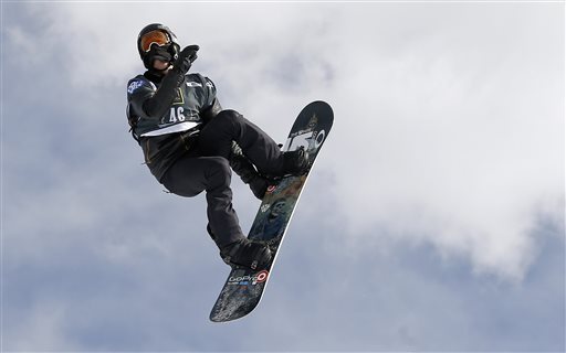 White help put snowboarding on the map.