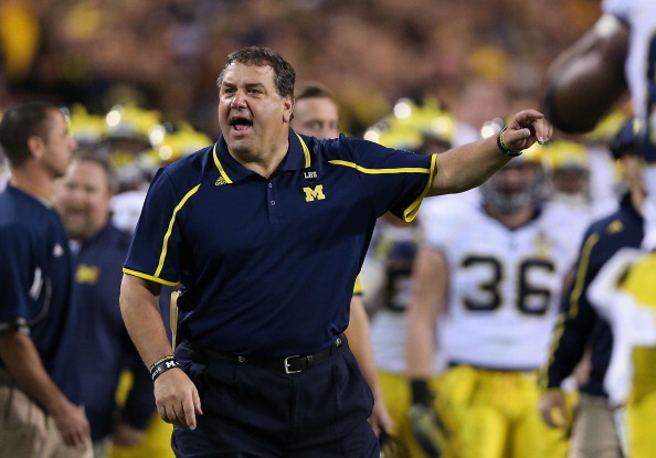 Brady Hoke's players aren't progressing as planned.