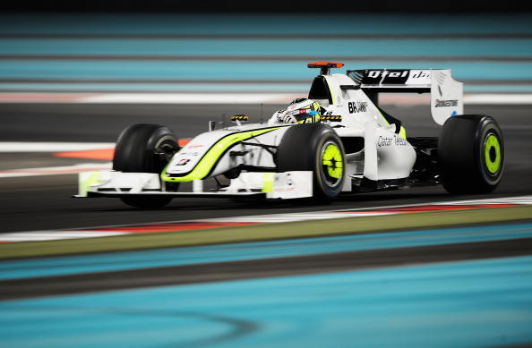 Button on his way to the 2009 title with Brawn GP.