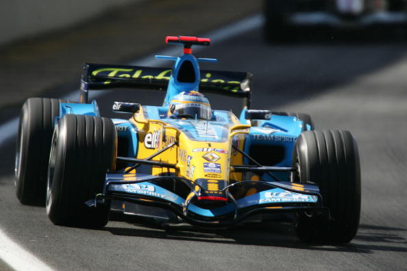 Alonso at the 2006 Brazilian Grand Prix.