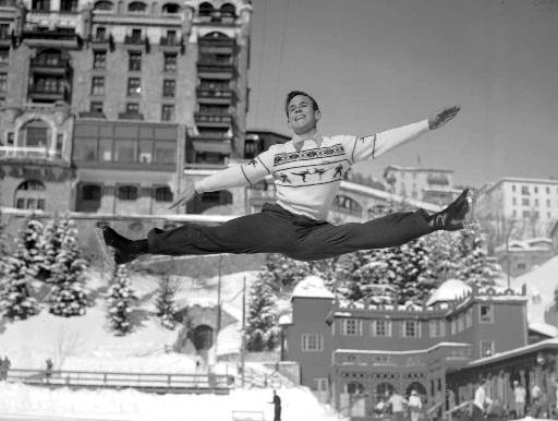 Dick Button, two-time Olympic champion