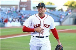 Third baseman Garin Cecchini has been an offensive powerhouse in the Red Sox's farm system.