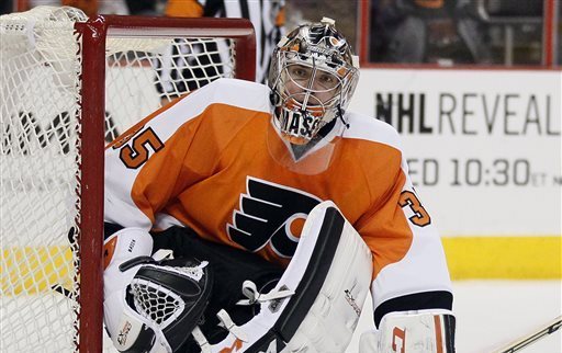 Steve Mason's play has been up and down this season.
