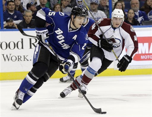 Matt Carle has made impressive improvements this season.