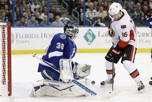 Ben Bishop has stood tall for the Bolts and been the most valuable player so far.