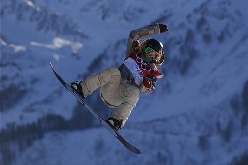 Jamie Anderson of the United States cruised through qualifying  and landed in the finals.
