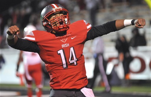 DeShone Kizer was the Irish's lone QB commit.
