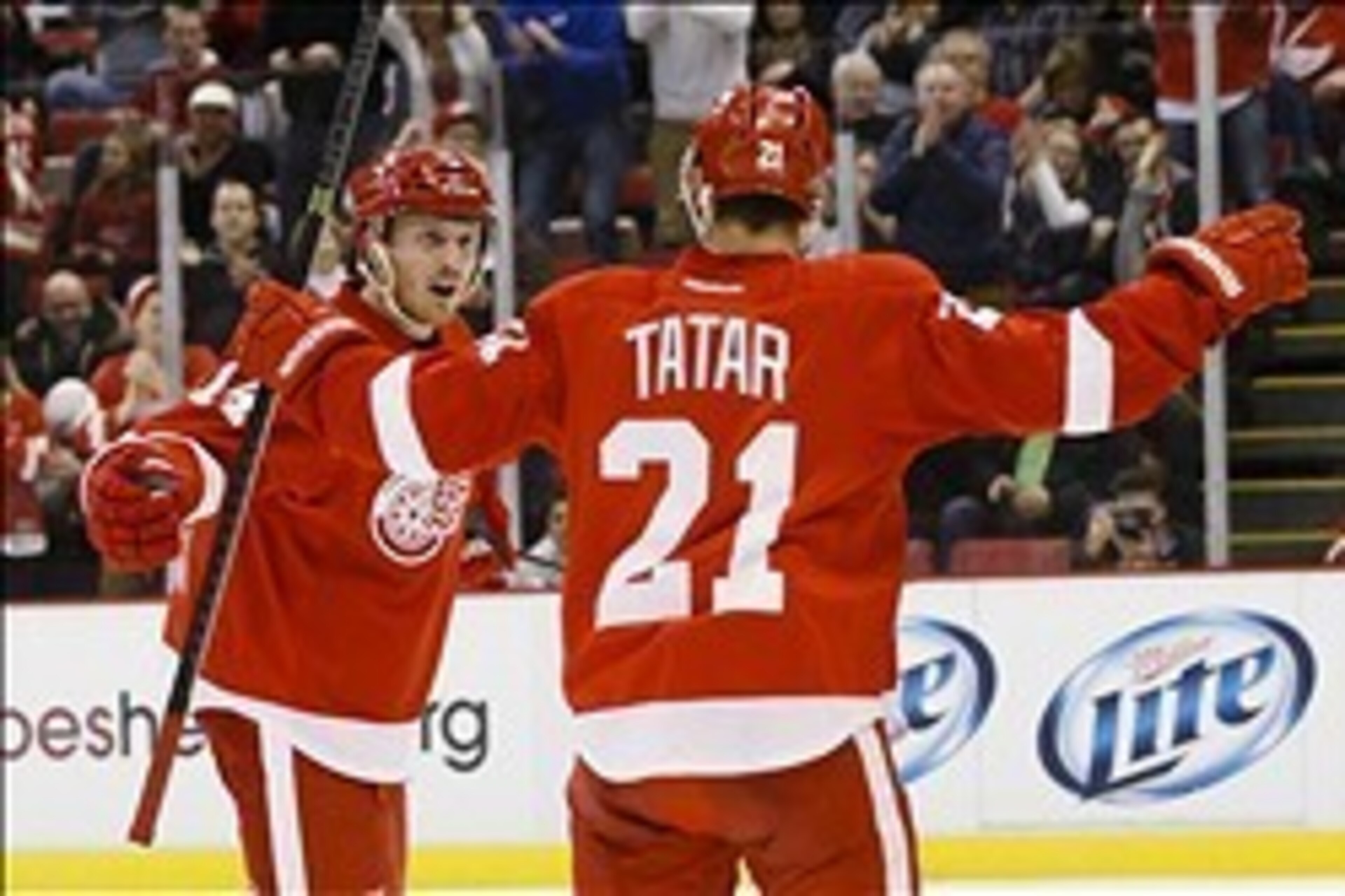 Gustav Nyquist and Tomas Tatar are products of Detroit's revered farm system.