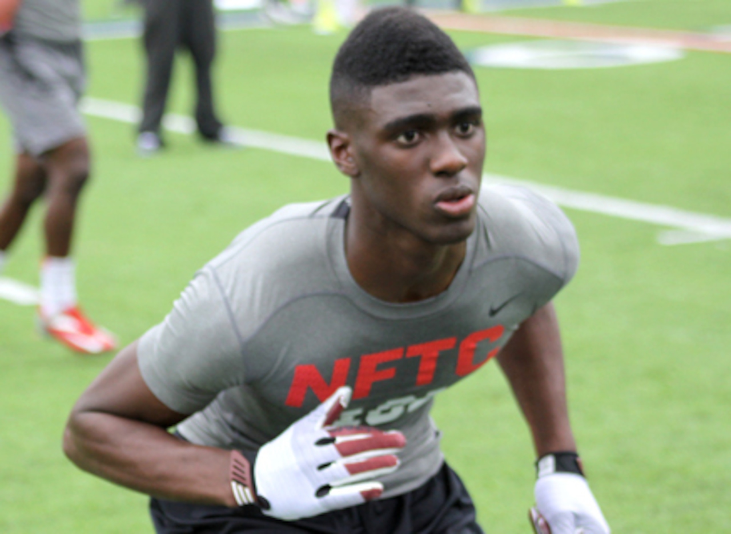Texas safety Deionte Thompson Texas safety Deionte Thompson