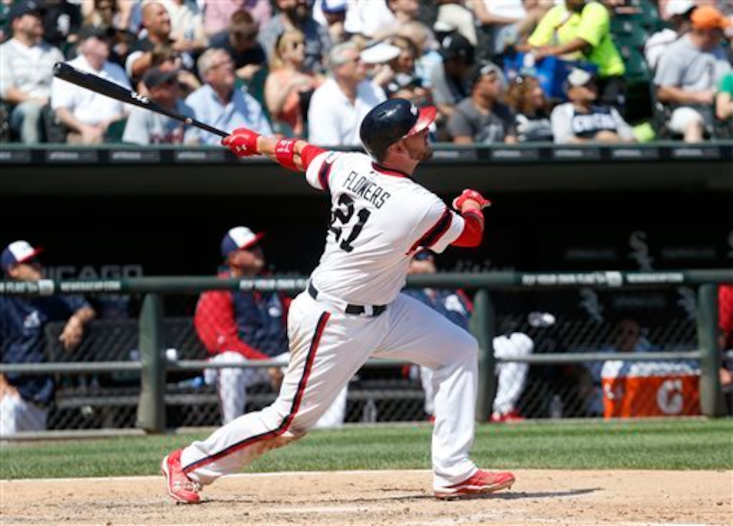 Tyler Flowers is recovering from shoulder surgery. Tyler Flowers is recovering from shoulder surgery.