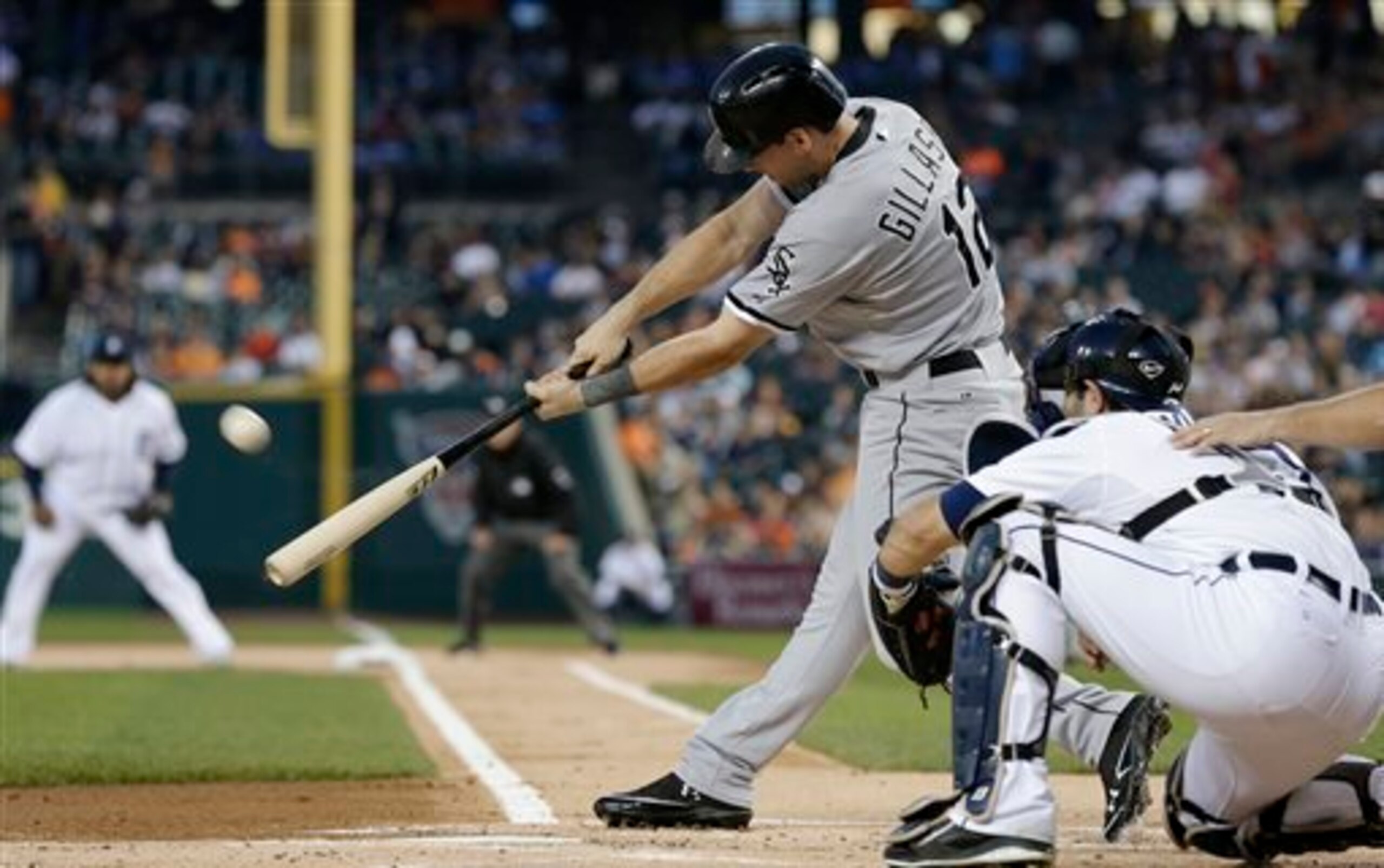 Conor Gillaspie has a sweet swing. Conor Gillaspie has a sweet swing.