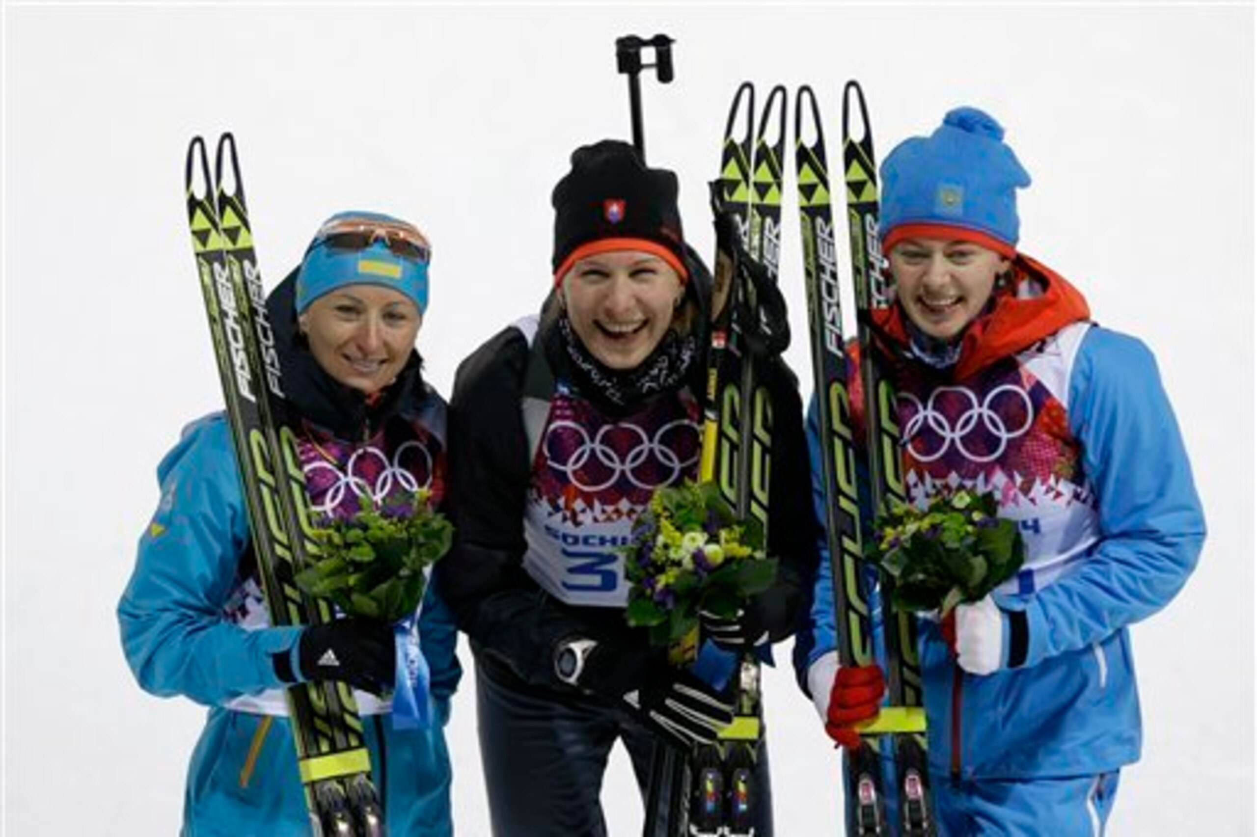 Tora Berger, of Norway, is ranked second in the sprint standings of the International Biathlon Union.