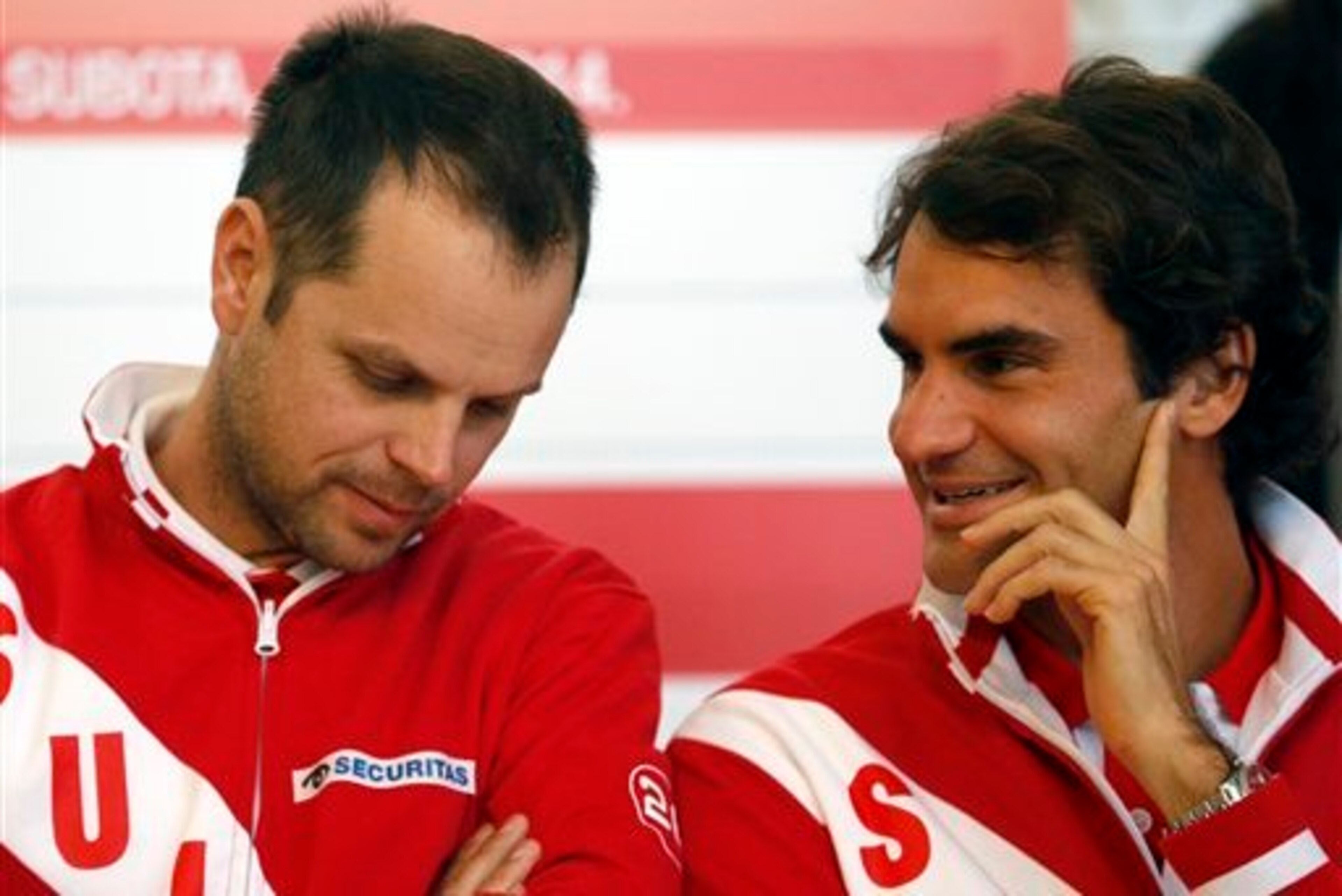 Roger Federer looks more relaxed and humble in 2014.
