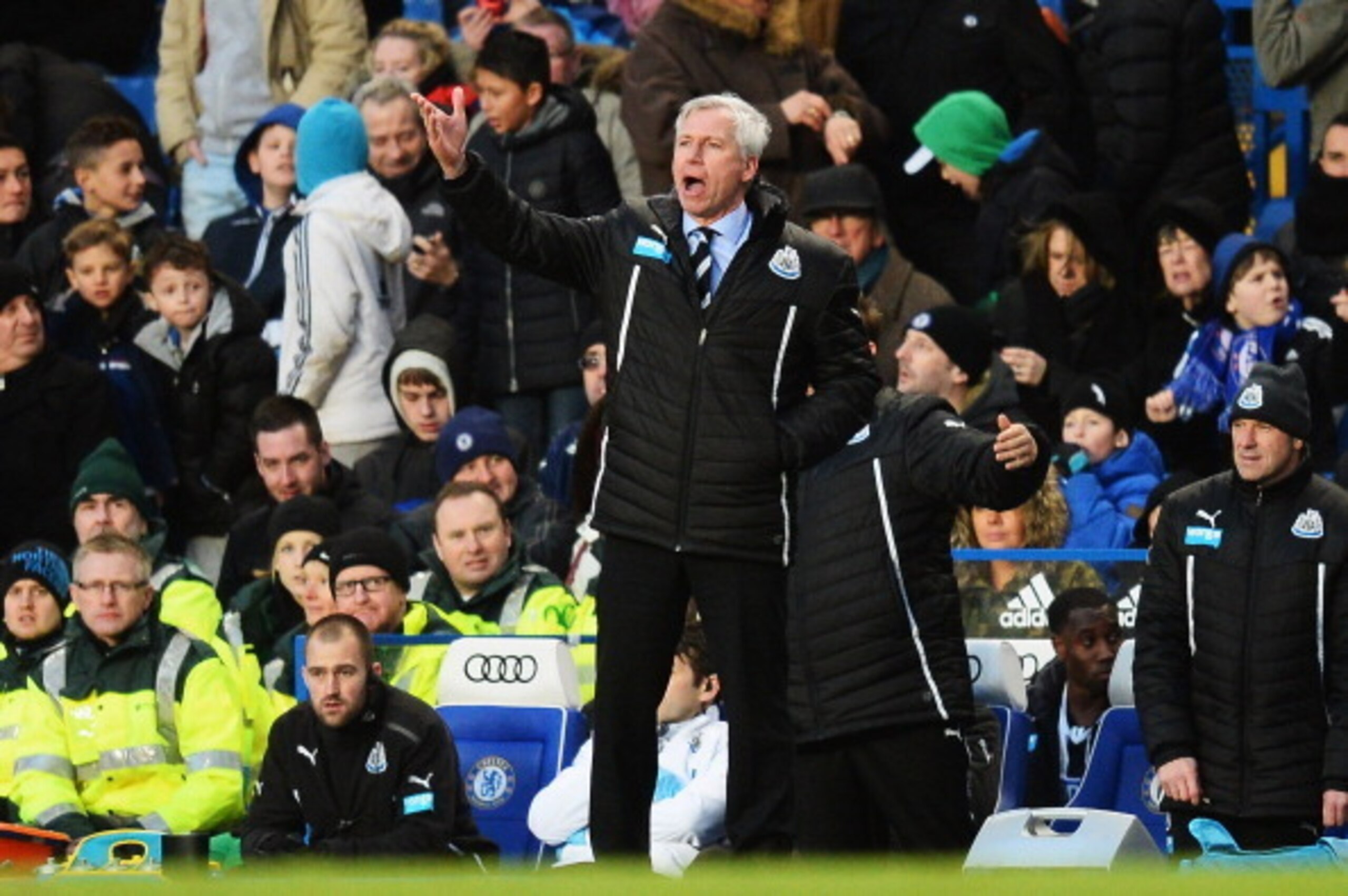 Newcastle United boss Alan Pardew