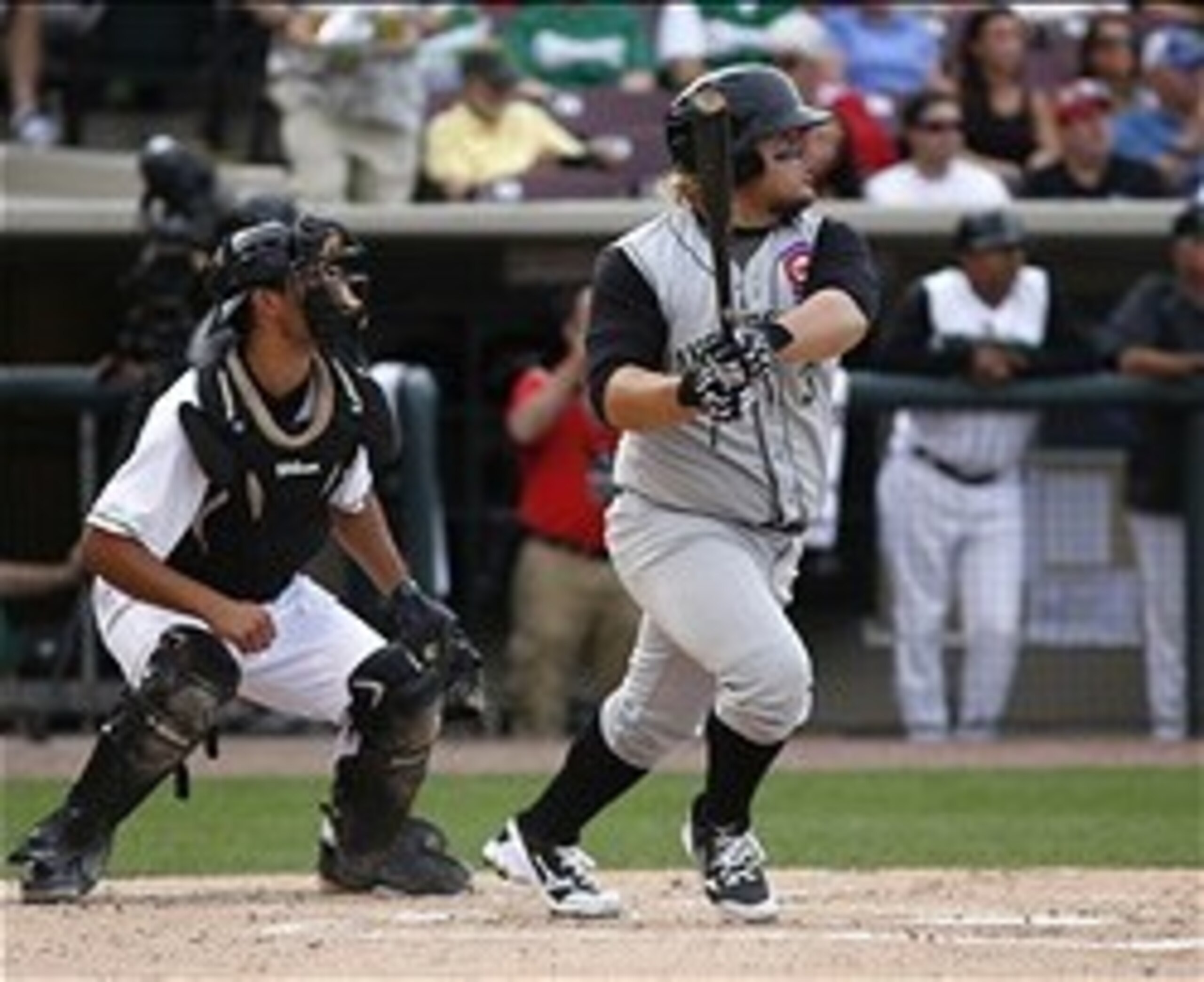 Dan Vogelbach is hefty, but he's a pure hitter.