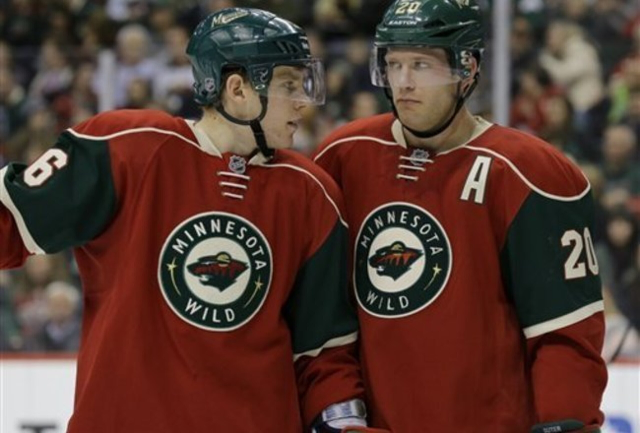 Ryan Suter, right, leads a stingy Wild defense. Ryan Suter, right, leads a stingy Wild defense.