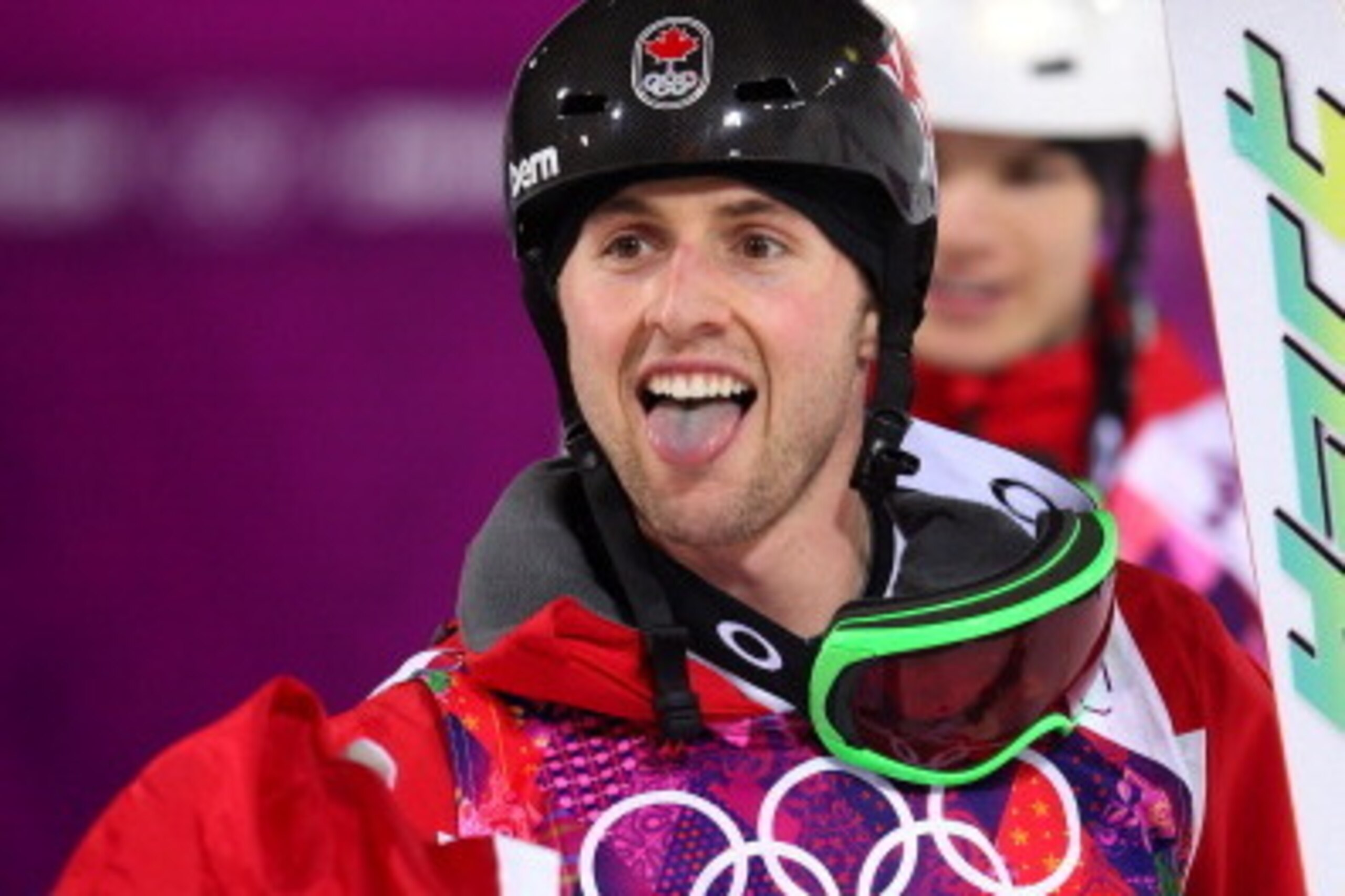 Gold medal winner Alex Bilodeau