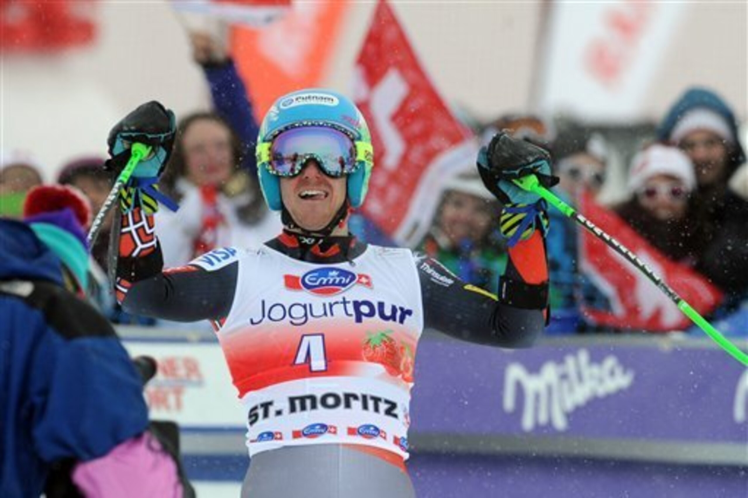 Ted Ligety of the United States is coming into the super combined in top form.