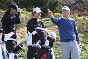 Country singer Jake Owen was paired with Jordan Spieth at the AT&T Pebble Beach National Pro-Am