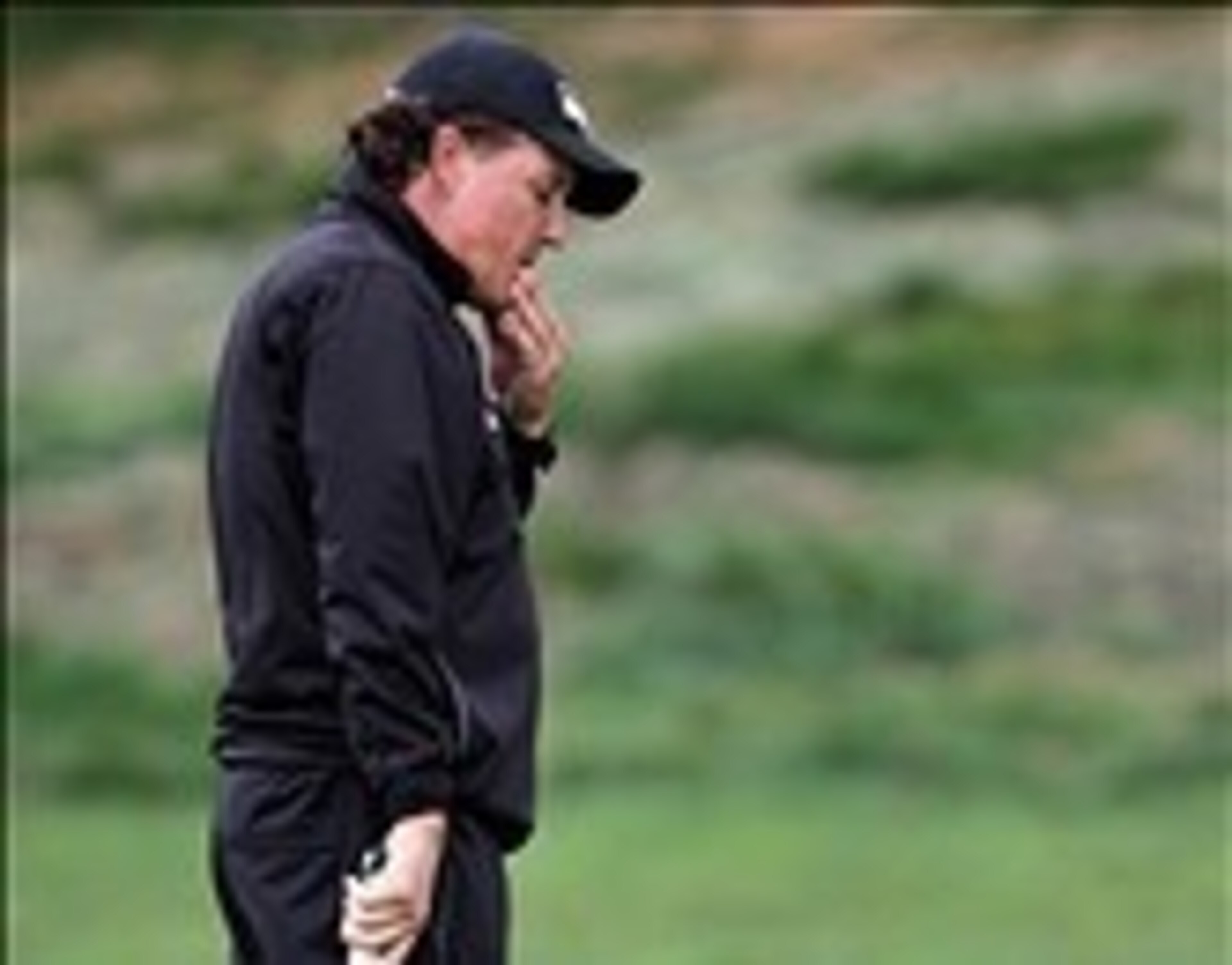 Phil Mickelson's putter let him down last week at Pebble Beach