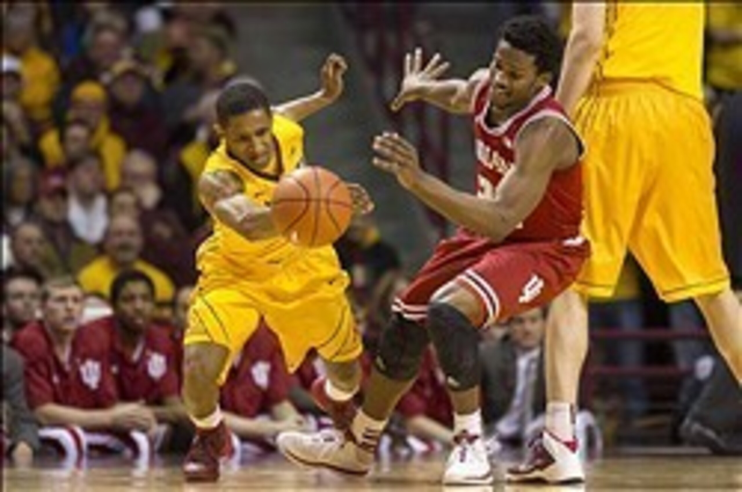 Stanford Robinson has been solid but didn't play well against Minnesota. Stanford Robinson has been solid but didn't play well against Minnesota.