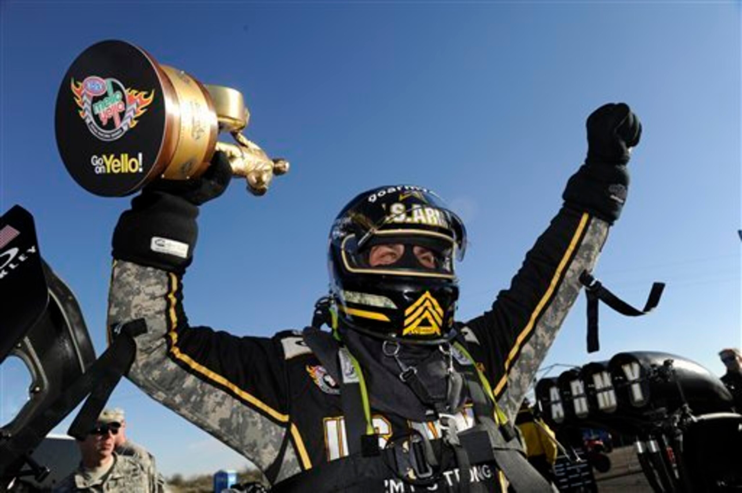 Schumacher is a seven-time T/F champion. Schumacher is a seven-time T/F champion.
