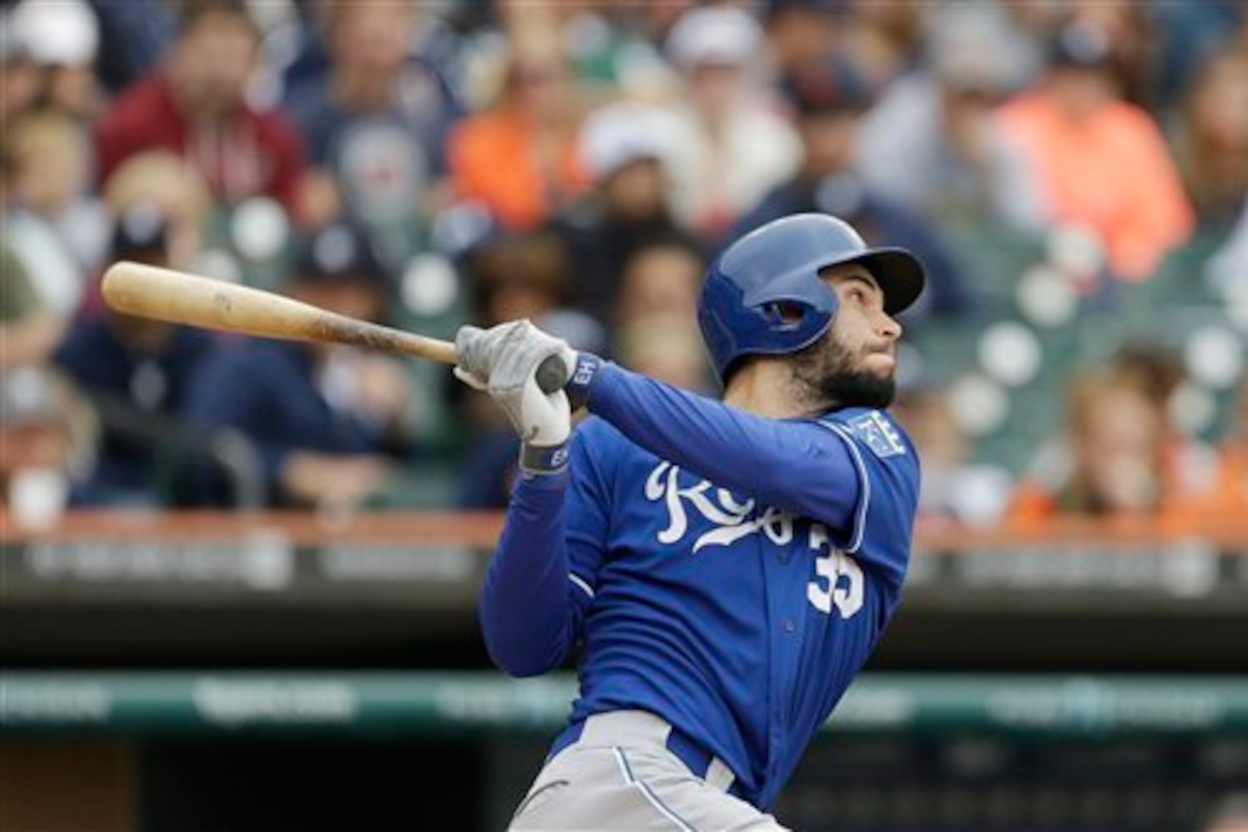 Eric Hosmer is in position to build on a strong second half, during which he hit .323.