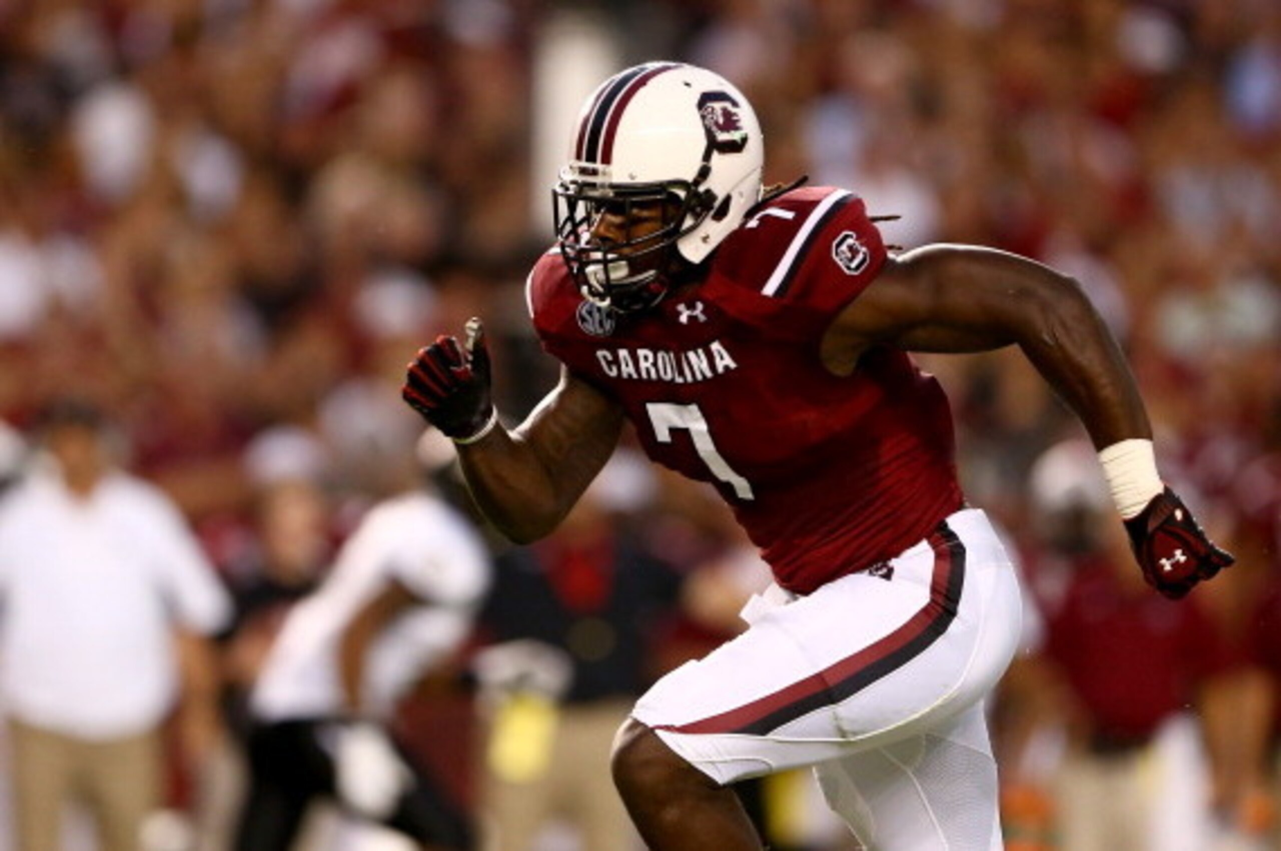 The combine could be South Carolina defensive end Jadeveon Clowney's time to shine.
