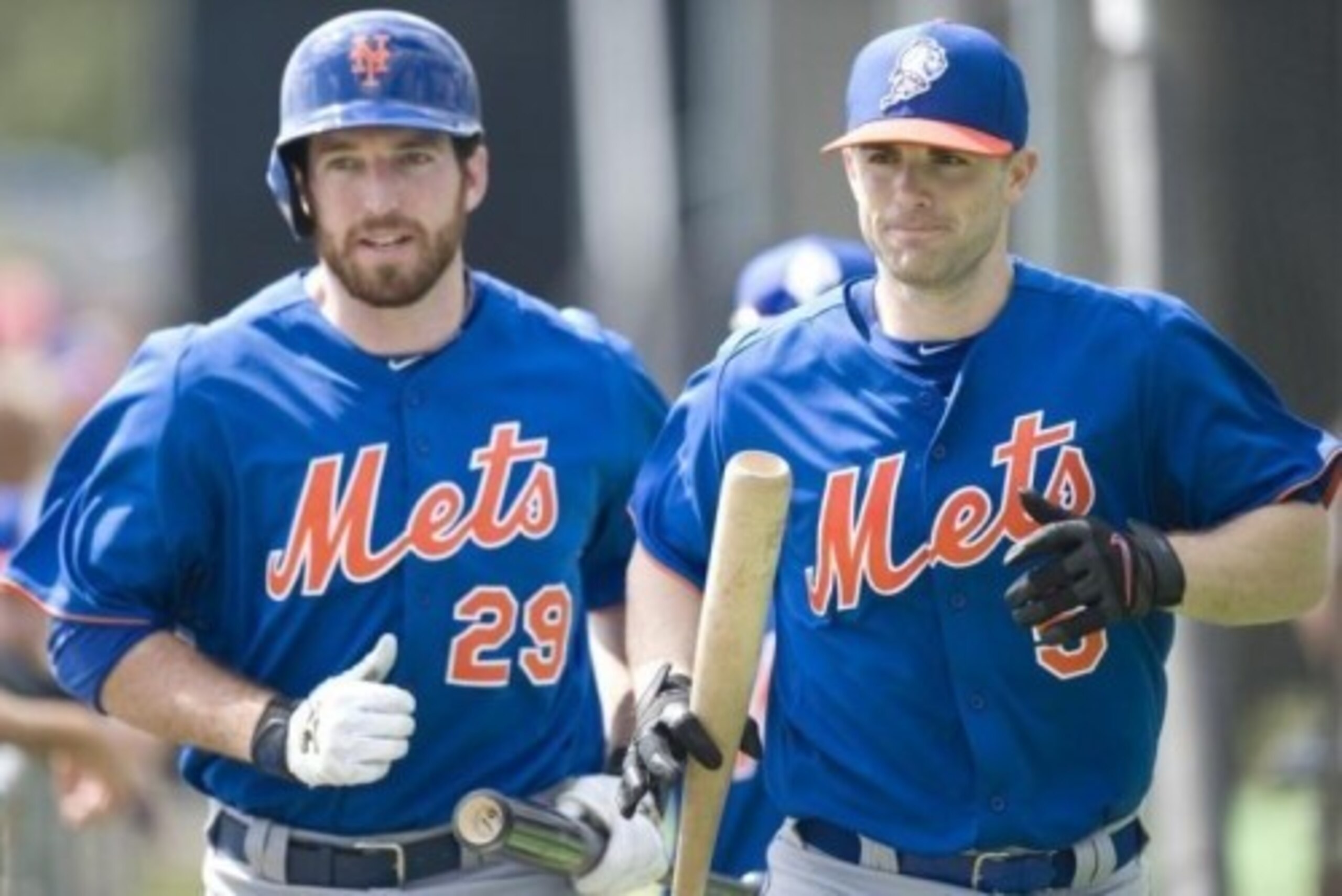 Ike Davis and David Wright, the corners of the New York Mets.