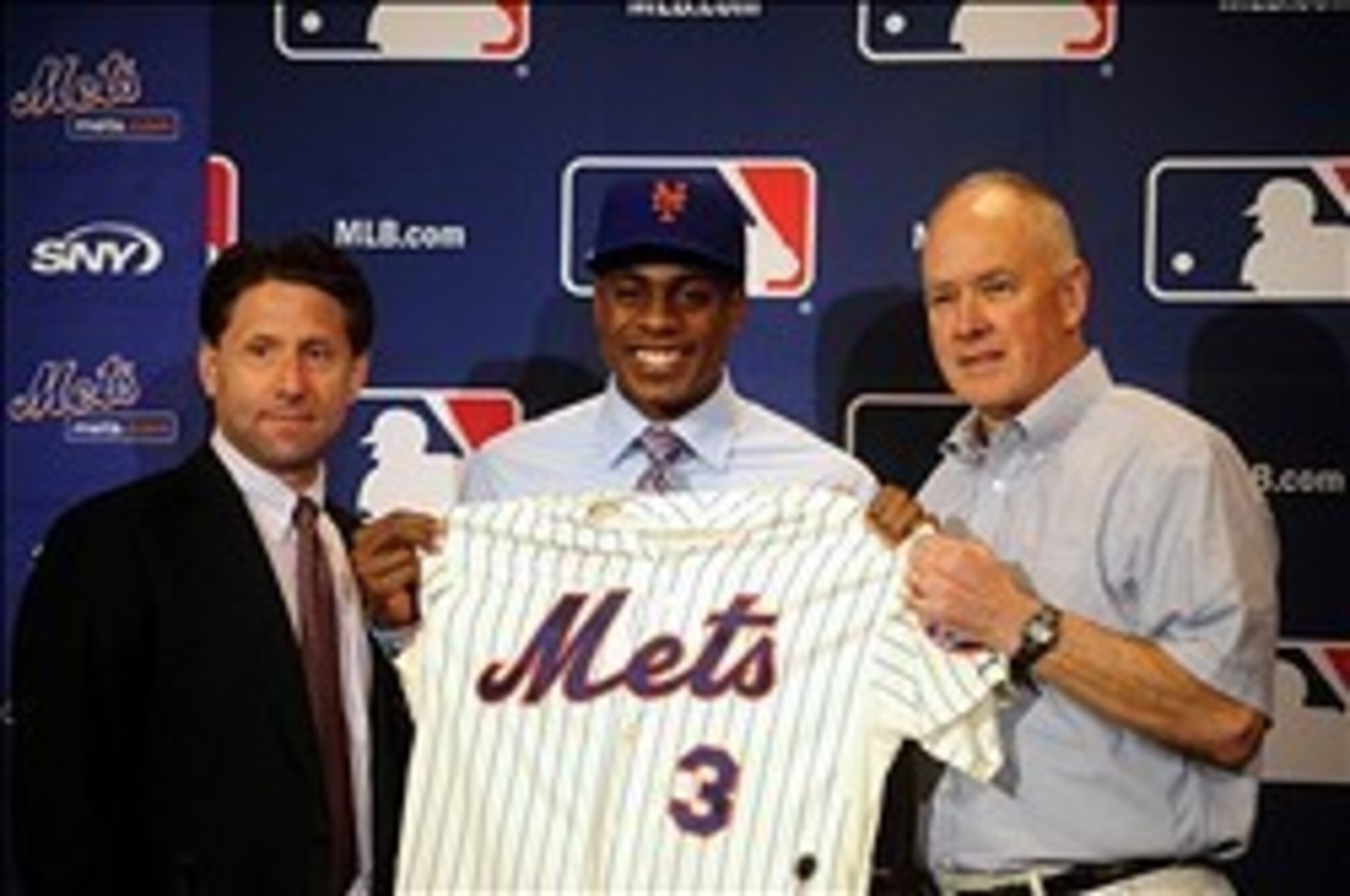Curtis Granderson's introduction to the New York Mets.