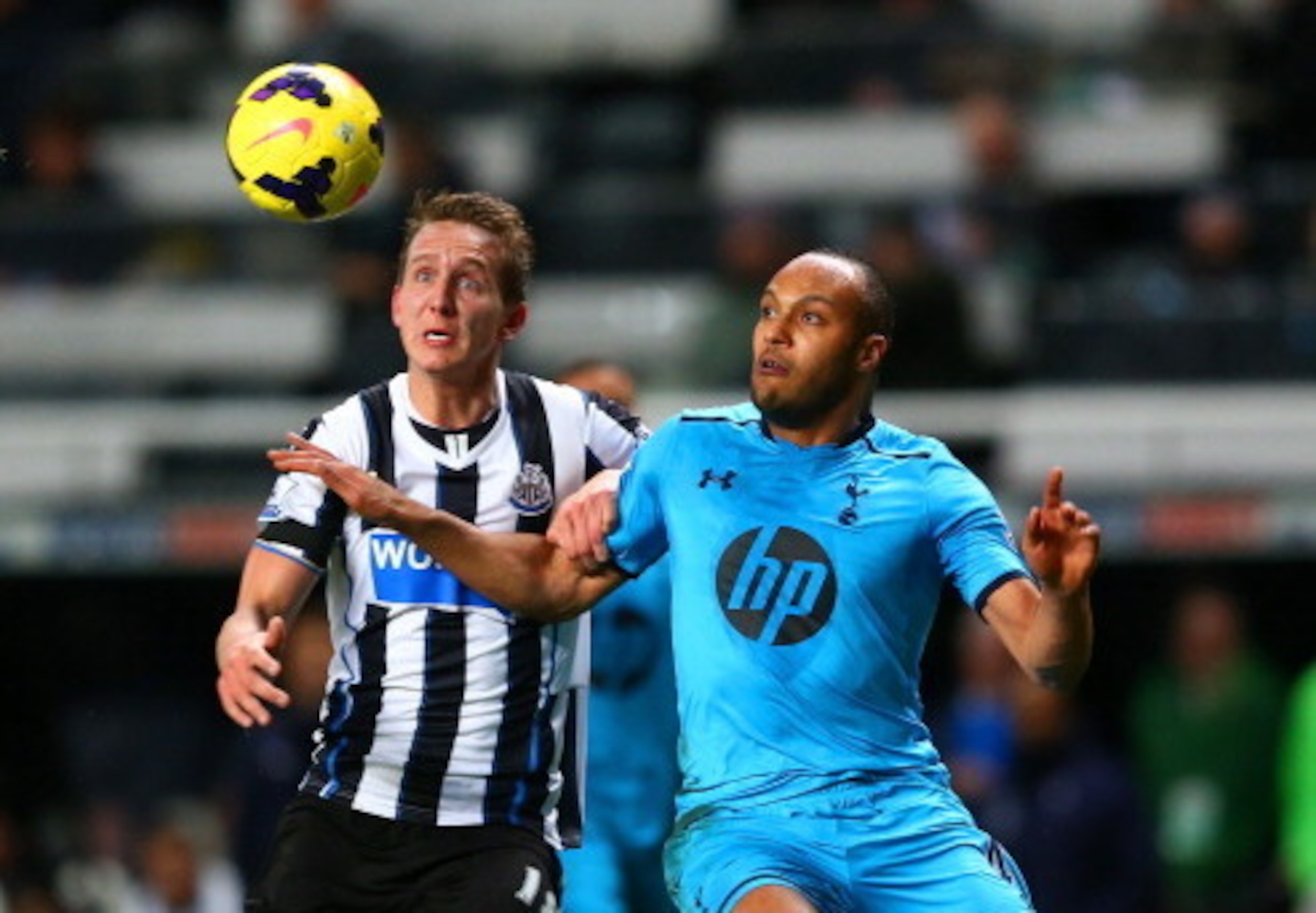 Kaboul was dominant at times for Tottenham. Kaboul was dominant at times for Tottenham.