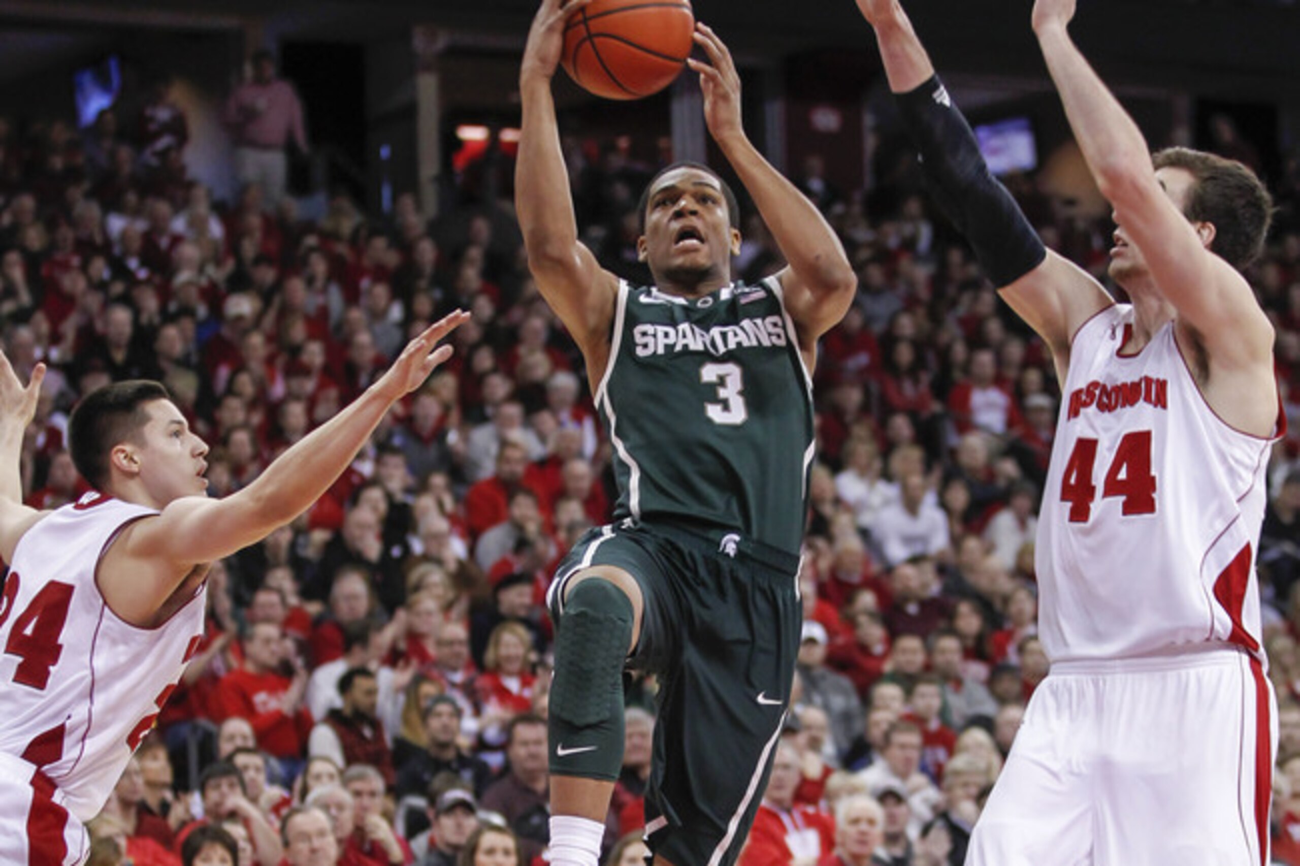 Alvin Ellis can shoot the 3 and drive--he's an excellent scorer.