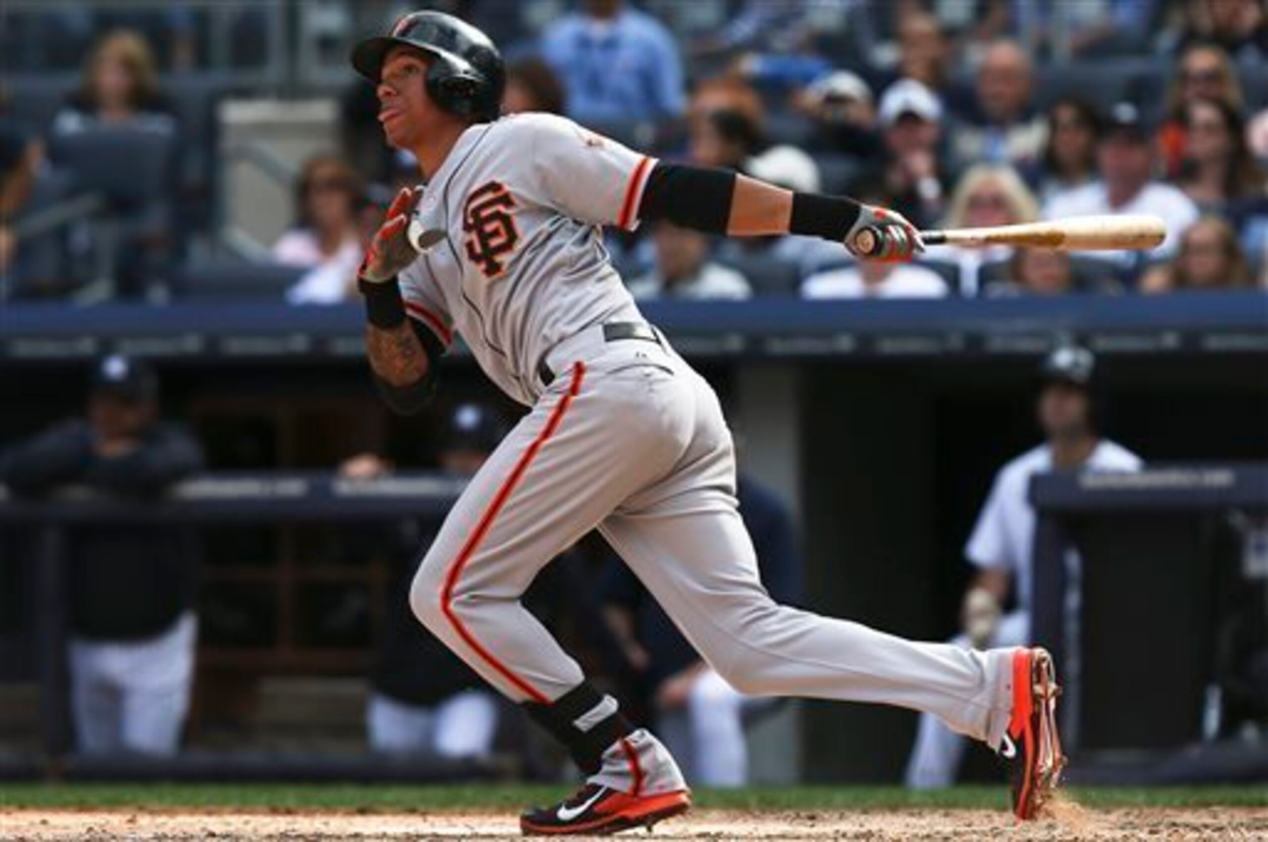 Ehire Adrianza made his Major League debut in 2013.
