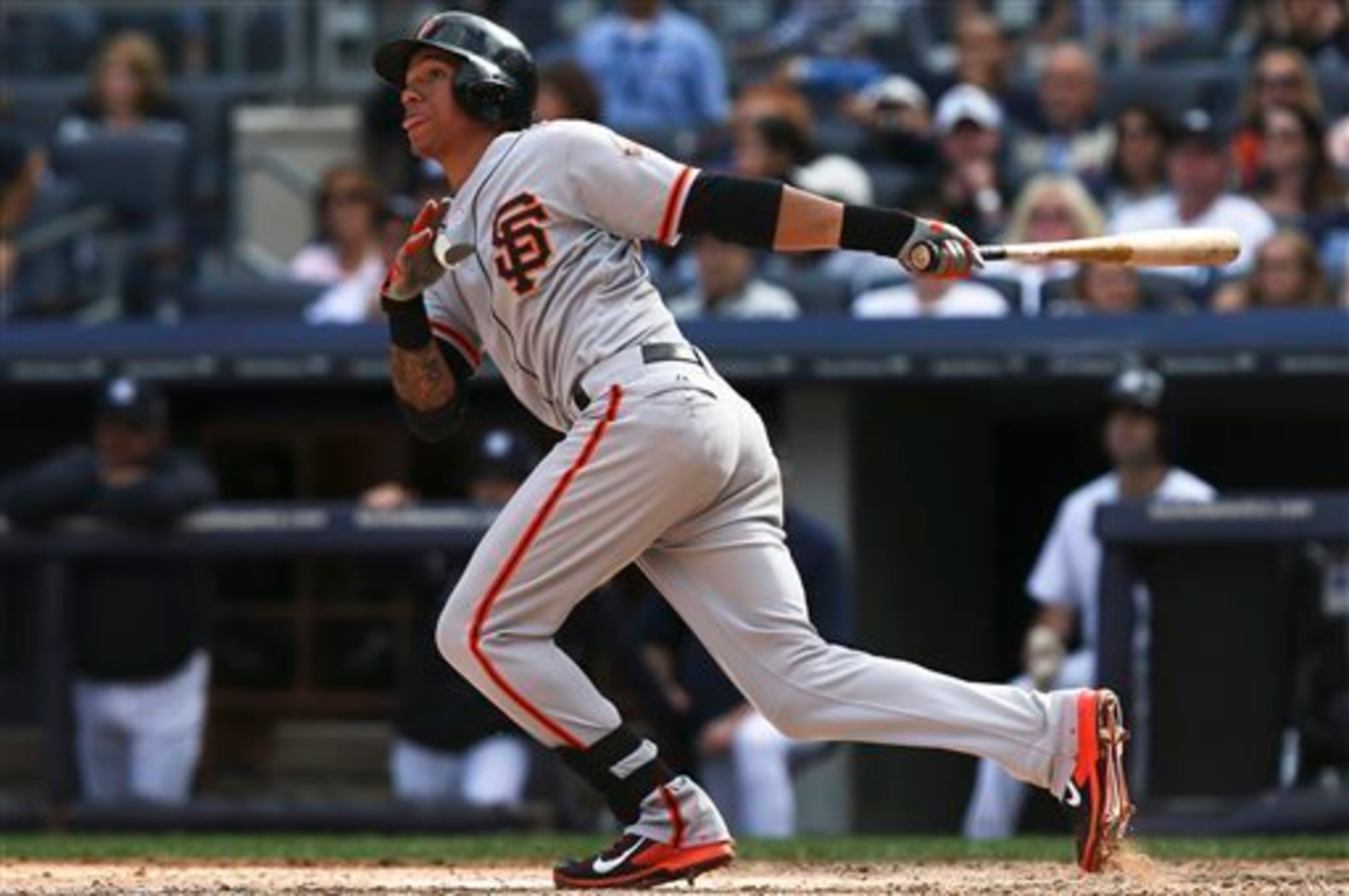 Ehire Adrianza made his Major League debut in 2013.