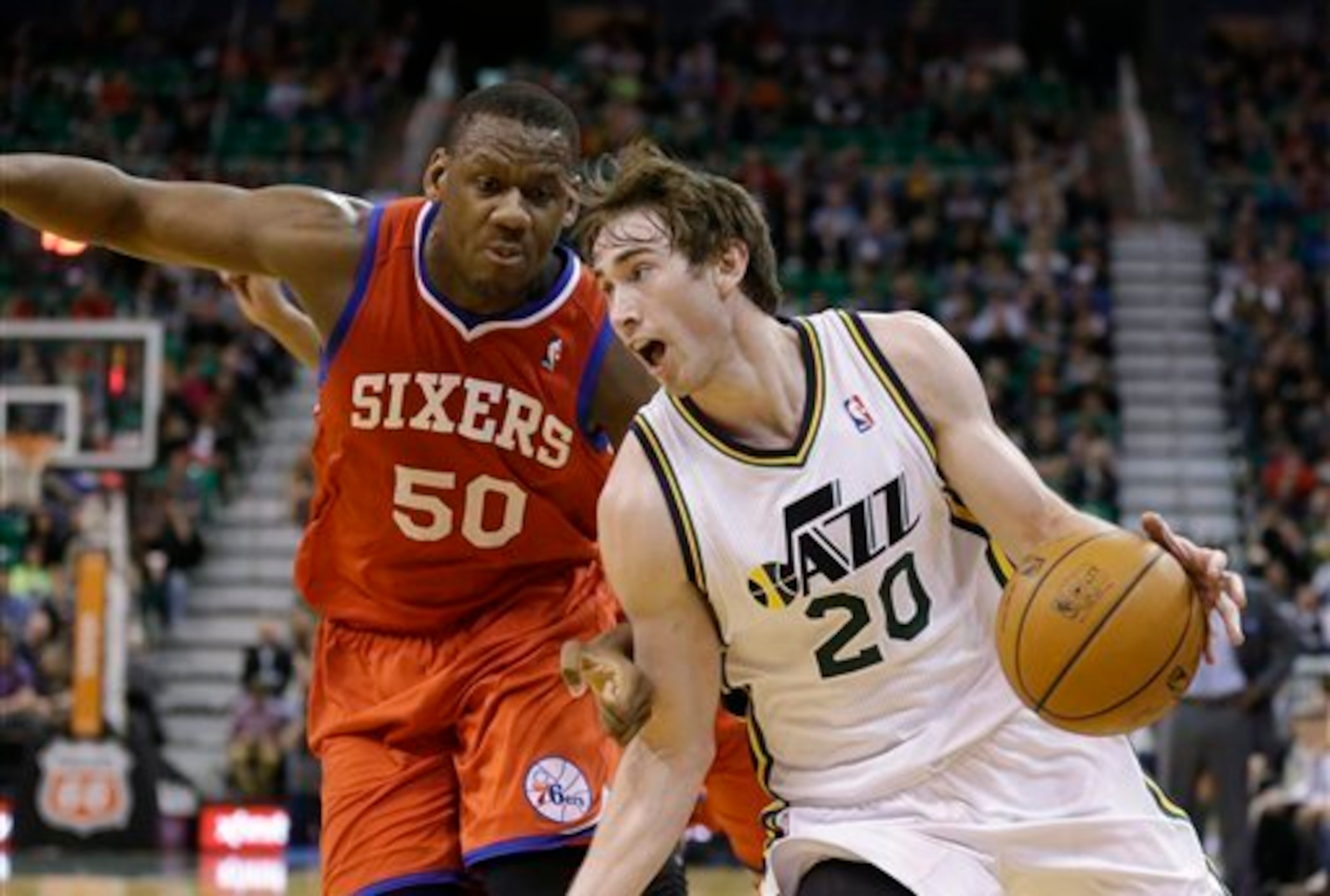 Lavoy Allen doesn't seem to put in as much effort as he can.