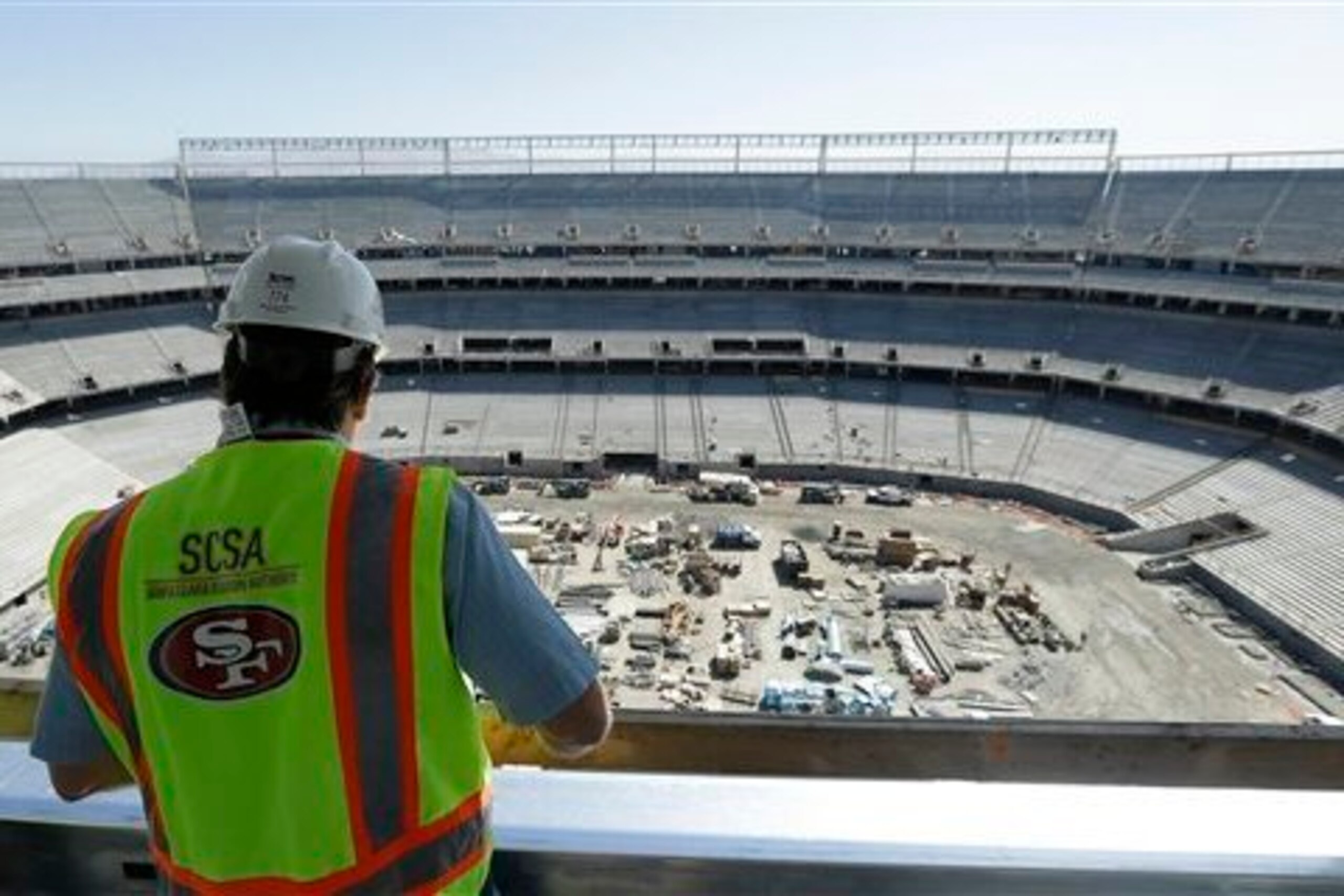 Levi's Stadium is almost ready.