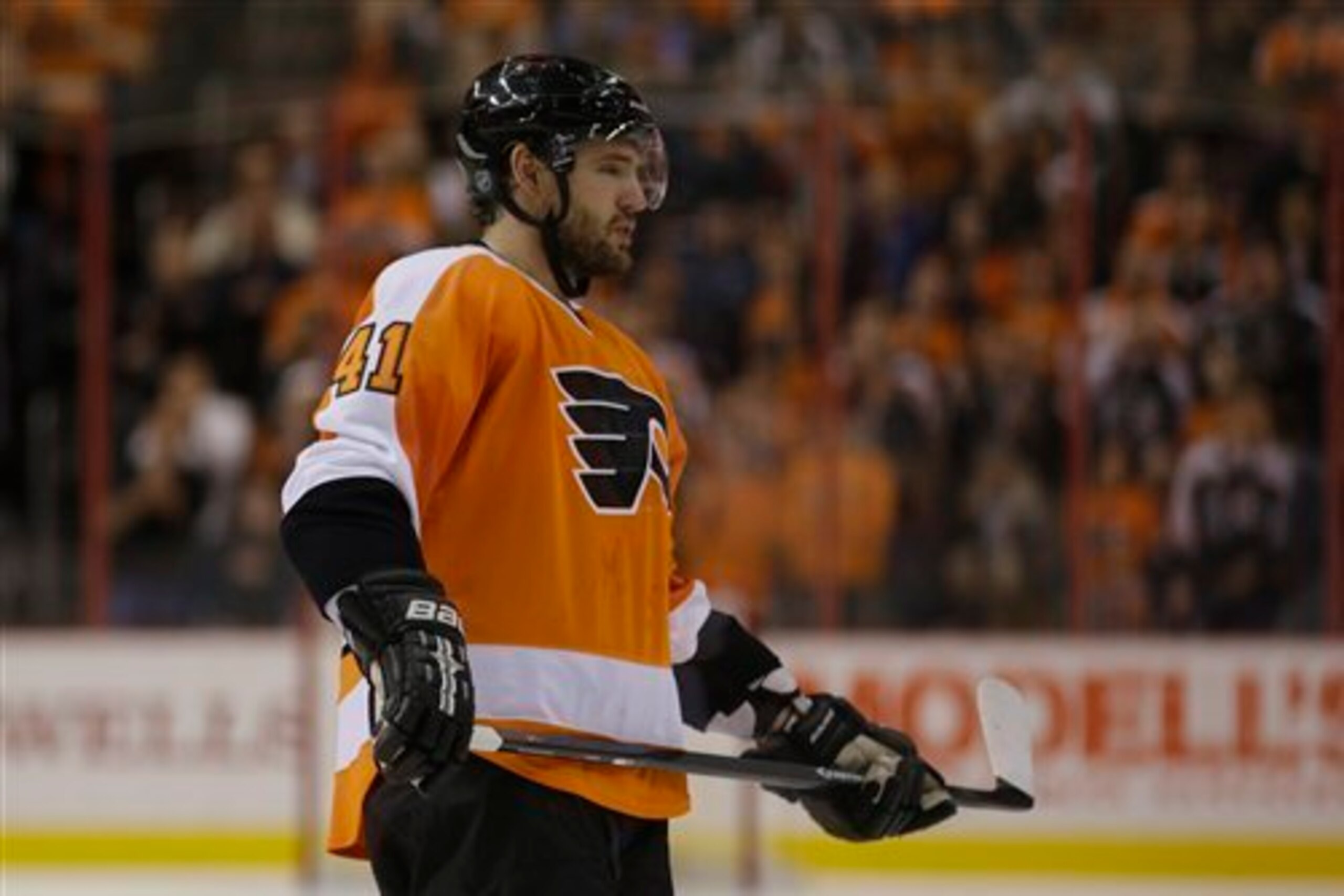 Andrej Meszaros is one Flyers player who may be moved in March.