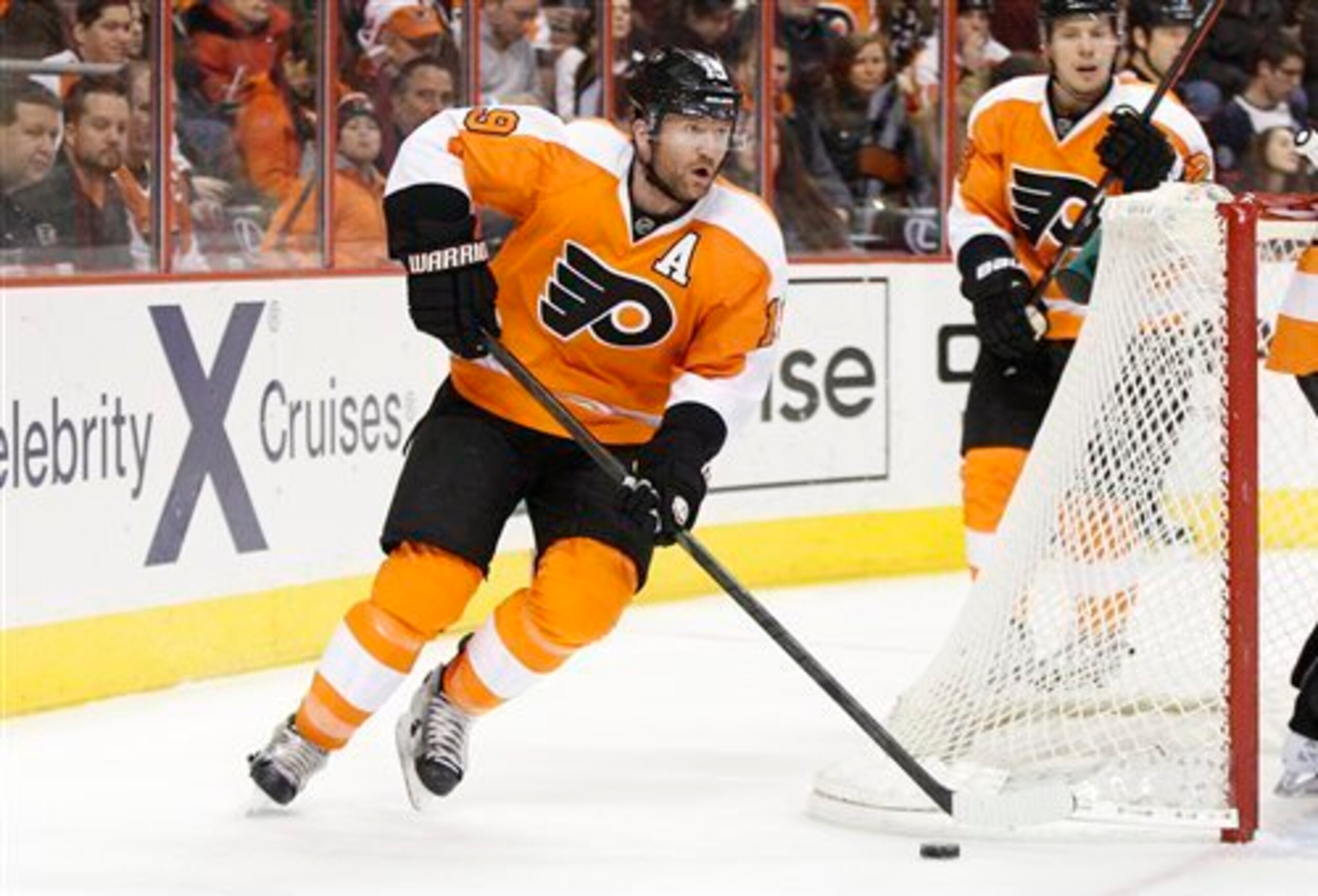 The Flyers would clear up cap space by dealing Scott Hartnell.
